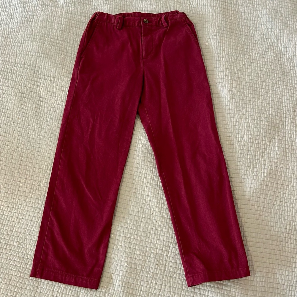 Brooks Brothers Boys Burgundy Pants